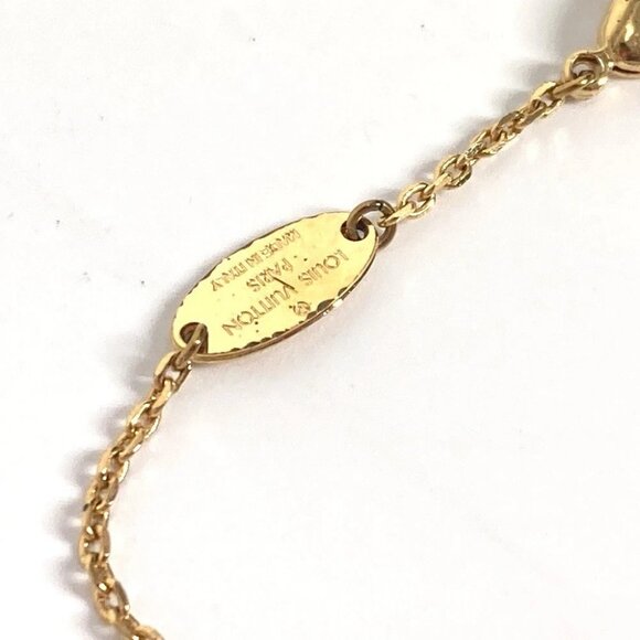 LOUIS VUITTON M64291 Collier-LV Angel Accessories chain Necklace Metal Gold - Picture 4 of 10